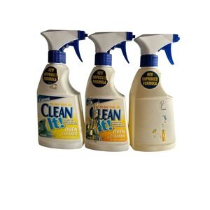 CARBONA OVEN GRILL CLEANER FUME-FREE Tough Acting Grease Grime Remover 3 Pack